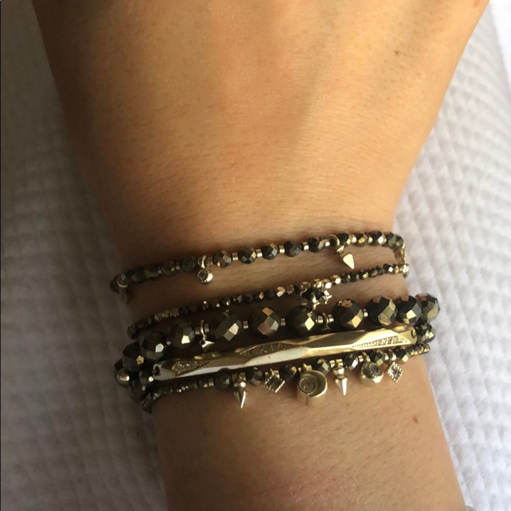 Kendra scott beaded bracelet set
